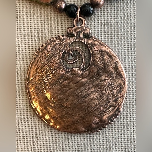 22 inch Unakite bead necklace NWOT - Picture 4 of 11